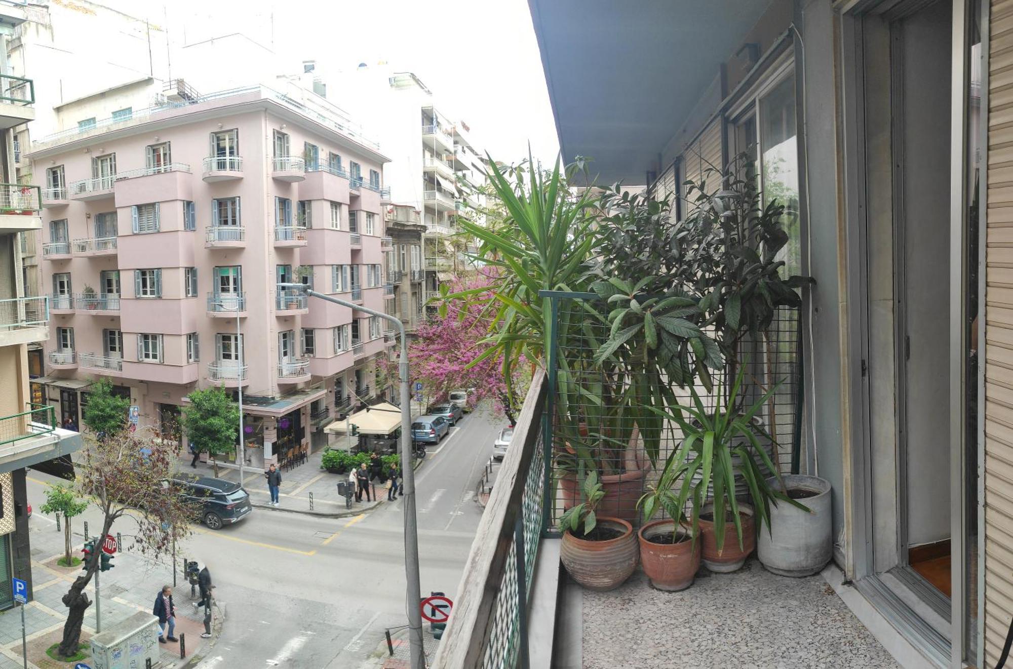 شقة Elegant Luminous Downtown سالونيك المظهر الخارجي الصورة